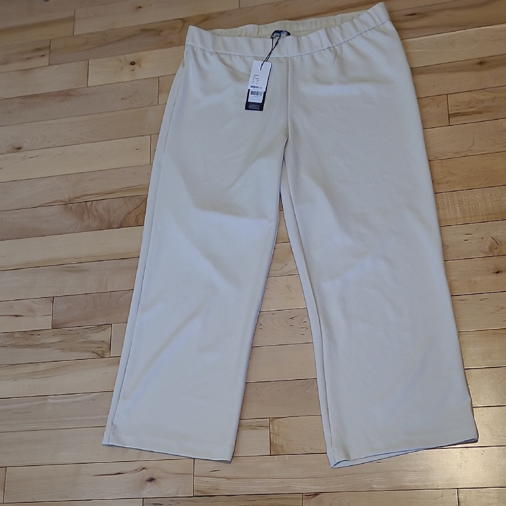 Brand New Women's Size 20 Cream Casual Pants